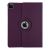 Apple iPad Pro 12.9 (2021) Book Case Tablet - Purple - 360 Degree Rotatable