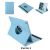 Book case Tablet Apple iPad Air 3 Rotatable blue for iPad Air 3 2 Viewing Positions