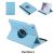 Book case Tablet Apple iPad Mini 2 Rotatable Blue for iPad Mini 2 2 Viewing Positions