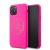 Apple iPhone 11 Pro Guess Back cover case Silicon Pink for iPhone 11 Pro Logo