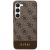 Guess Galaxy S24 Back cover case - 4G Bottom stripe - Brown