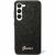 Guess Galaxy S24 Plus Back cover case - Glitter script - Black