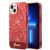 Guess iPhone 14 & 15 Plus Hardcase Backcover - Paisley Collection - Red