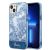 Guess iPhone 14 & 15 Plus Hardcase Backcover - Porcelain Collection - Blue