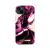 iDeal of Sweden iPhone 14 & 15 Plus Backcover - Fashion Case - Golden Ruby Marble