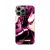 iDeal of Sweden iPhone 14 Pro Max Backcover - Fashion Case - Golden Ruby Marble