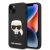 Karl Lagerfeld iPhone 14 & 15 Plus Hardcase Backcover - Karl's Head - Black