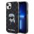 Karl Lagerfeld iPhone 15 & 14 Plus TPU Hardcase - Ikonik Monogram - Black