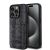 Lacoste iPhone 15 Pro Back cover case - Black