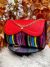 African Loincloth & Leather Evening Bag Elegant & Textured