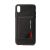 Pierre Cardin backcover for iPhone Xs Max - Black (8719273277935)