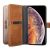 Pierre Cardin book case for iPhone Xs Max - Brown (8719273277928)