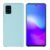 Samsung Galaxy A71 Light Blue Back cover case - Silicone