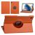 Samsung Tab A8 10.5 2022 Book Case Tablet - 360 Graden Draaibaar - Orange