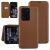 Samsung Galaxy S20 Ultra Light Brown Book type case - Card Holder