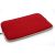 Universeel 15 inch Rood Insteek hoesje Soft - Slim - Polyester